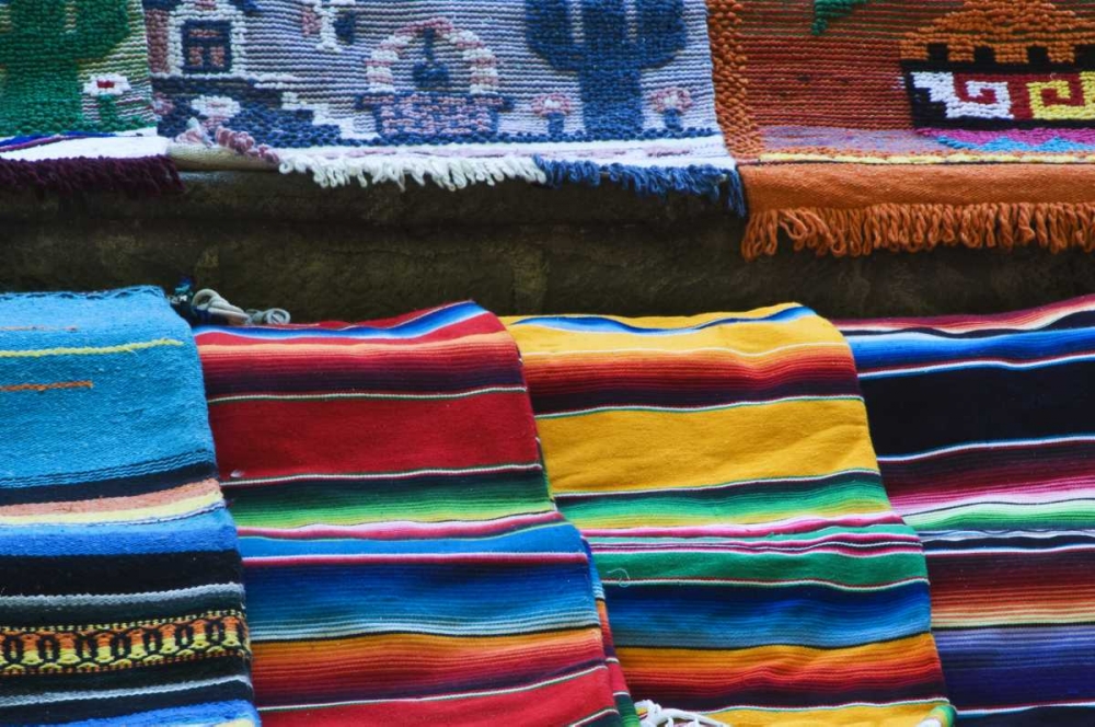 Mexico Mexican rugs for sale at market